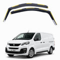 In-channel wind deflectors for Peugeot Expert (Mk3) 2016–2026 – AC Wow Shop