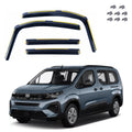In-channel wind deflectors for Peugeot Rifter Mk1 (K9) 2018–2026 – AC Wow Shop