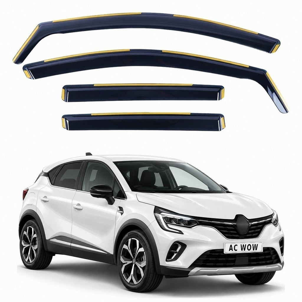 In-channel wind deflectors for Renault Captur II / Mitsubishi ASX 2019–2026 – AC Wow Shop