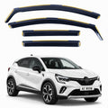 In-channel wind deflectors for Renault Captur II / Mitsubishi ASX 2019–2026 – AC Wow Shop