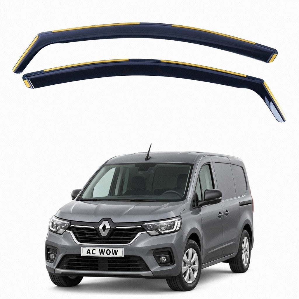 In-channel wind deflectors for Renault Kangoo III Mk3 2021–2026 – AC Wow Shop