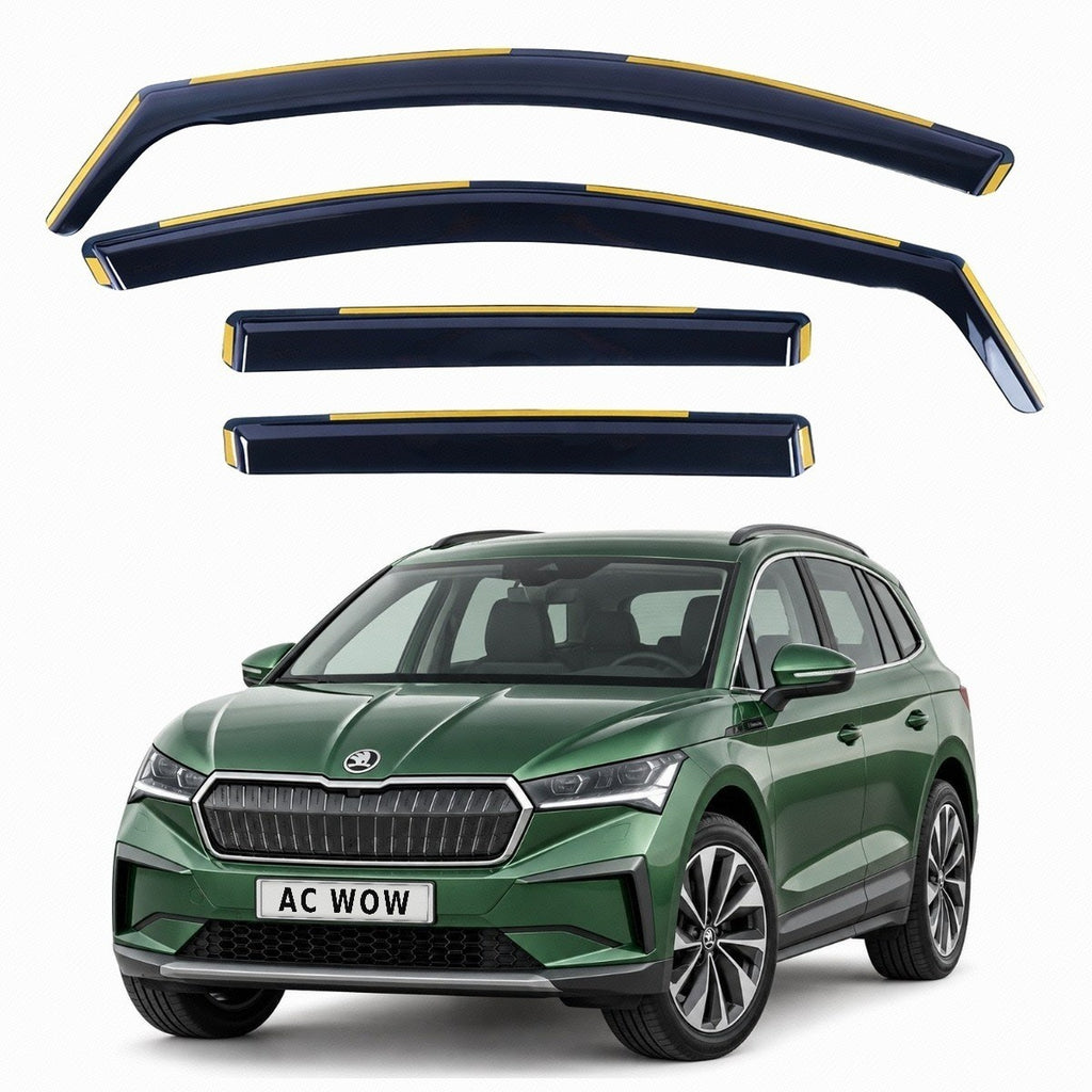 In-channel wind deflectors for Skoda Enyaq iV 2021–2026 – AC Wow Shop