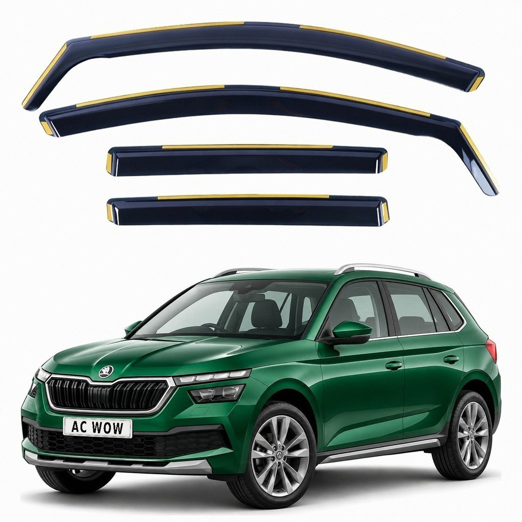 In-channel wind deflectors for Skoda Kamiq Mk1 (NW4) 2019–2025 – AC Wow Shop