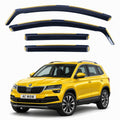 In-channel wind deflectors for Skoda Karoq Mk1 (NU7) 2017–2025 – AC Wow Shop