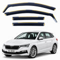 In-channel wind deflectors for Skoda Scala Mk1 (NW1) 2019–2026 – AC Wow Shop