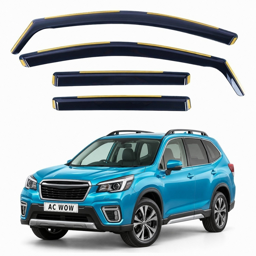 In-channel wind deflectors for Subaru Forester Mk5 (SK) 2018–2025 – AC Wow Shop