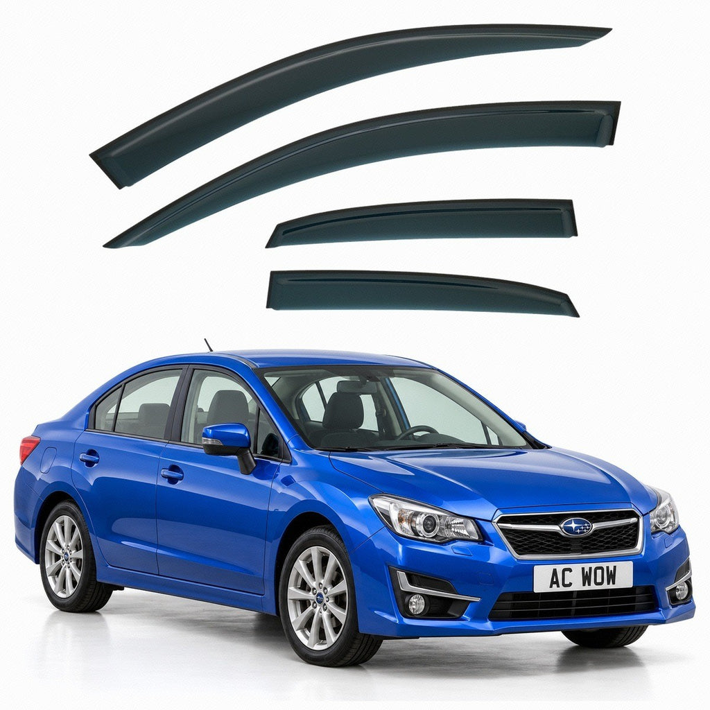 Stick-on wind deflectors for Subaru Impreza Mk4 (GJ) Saloon 2011–2016 – AC Wow Shop