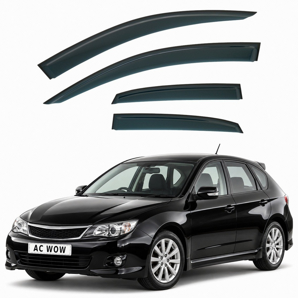 Stick-on wind deflectors for Subaru Impreza WRX Mk3 (GR/GV) 2008–2014 – AC Wow Shop