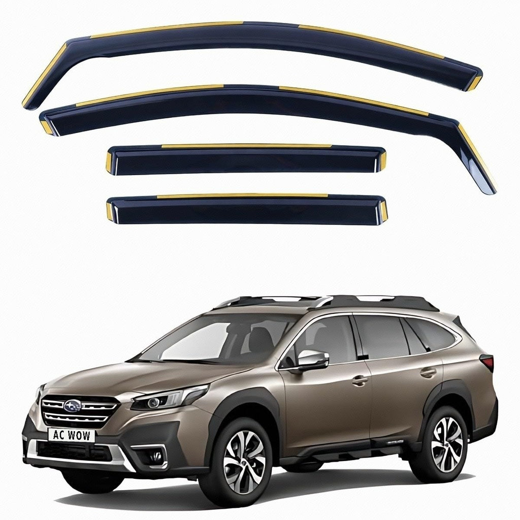 In-channel wind deflectors for Subaru Outback Mk6 2021–2025 – AC Wow Shop