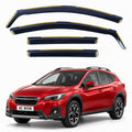 In-channel wind deflectors for Subaru XV / Crosstrek Mk2 (GT) 2017–2024 – AC Wow Shop