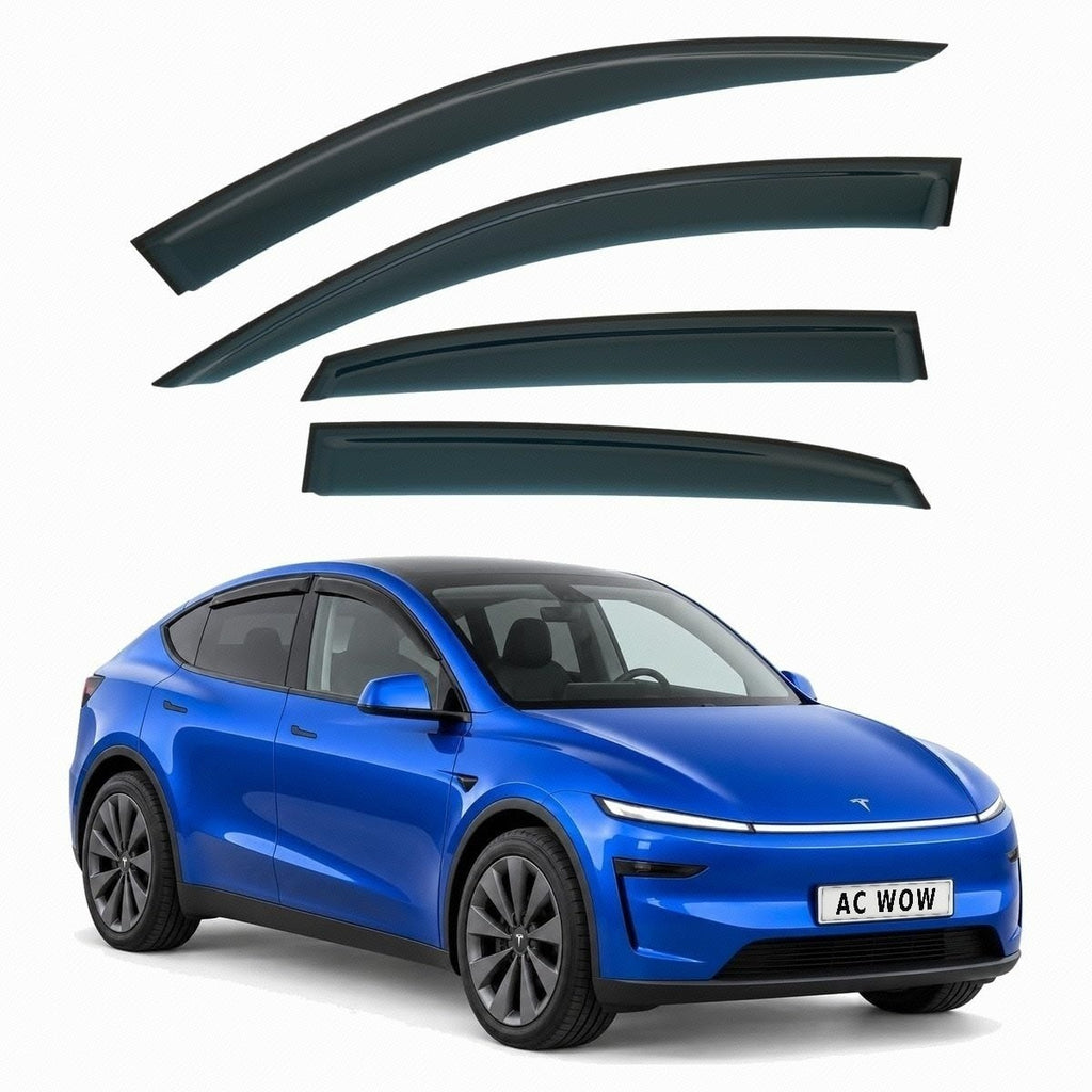 Stick-on wind deflectors for Tesla Model Y 2020–2027 – AC Wow Shop