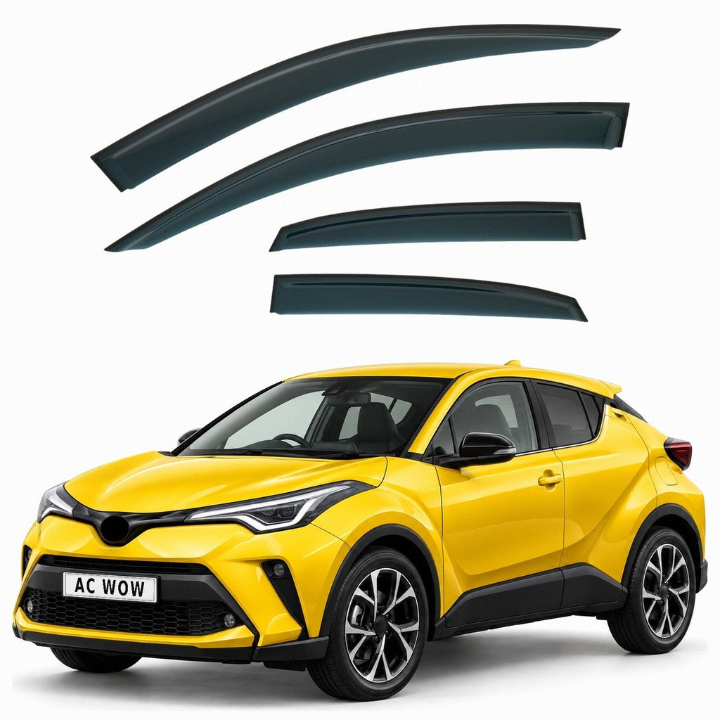 Stick-on wind deflectors for Toyota C-HR Mk1 2016–2023 – AC Wow Shop