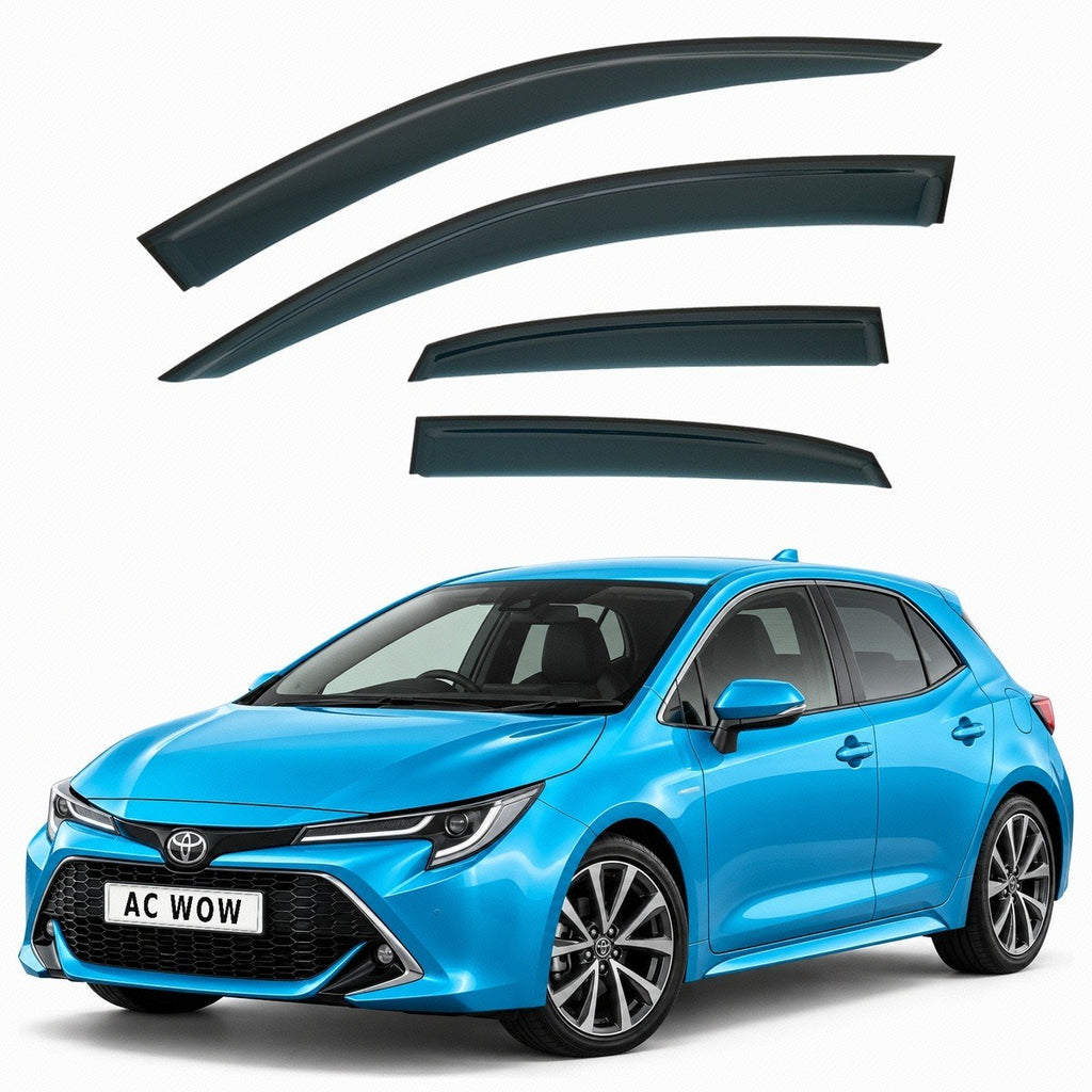 Stick-on wind deflectors for Toyota Corolla E210 Hatchback 2019–2026 – AC Wow Shop