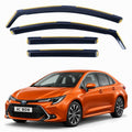 In-channel wind deflectors for Toyota Corolla Saloon E210 2019–2026 – AC Wow Shop