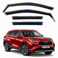 In-channel wind deflectors for Toyota Highlander Mk4 2020–2026 – AC Wow Shop