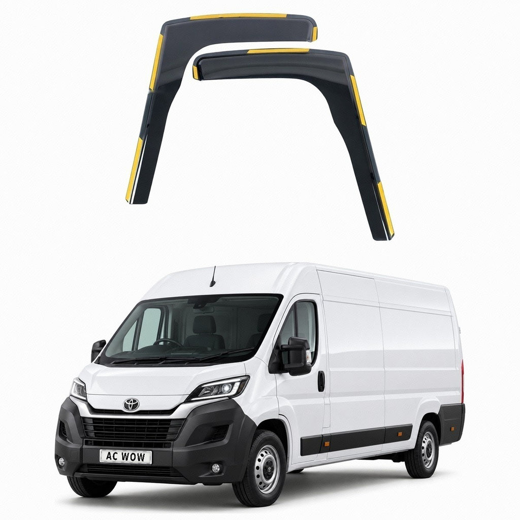 In-channel wind deflectors for Toyota Proace Max Mk1 2023–2026 – AC Wow Shop
