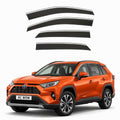 Stick-on chrome trim wind deflectors for Toyota RAV4 XA50 2019–2025 – AC Wow Shop