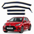 In-channel wind deflectors for Toyota Yaris Mk4 XP210 2020–2026 – AC Wow Shop
