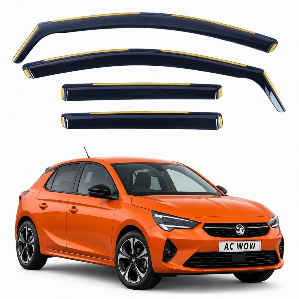 In-channel wind deflectors for Vauxhall Corsa F / Corsa-e 2019–2026 – AC Wow Shop