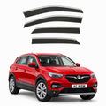 Stick-on chrome trim wind deflectors for Vauxhall Grandland X 2017–2024 – AC Wow Shop