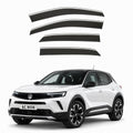Stick-on chrome trim wind deflectors for Vauxhall Mokka B 2021–2026 – AC Wow Shop