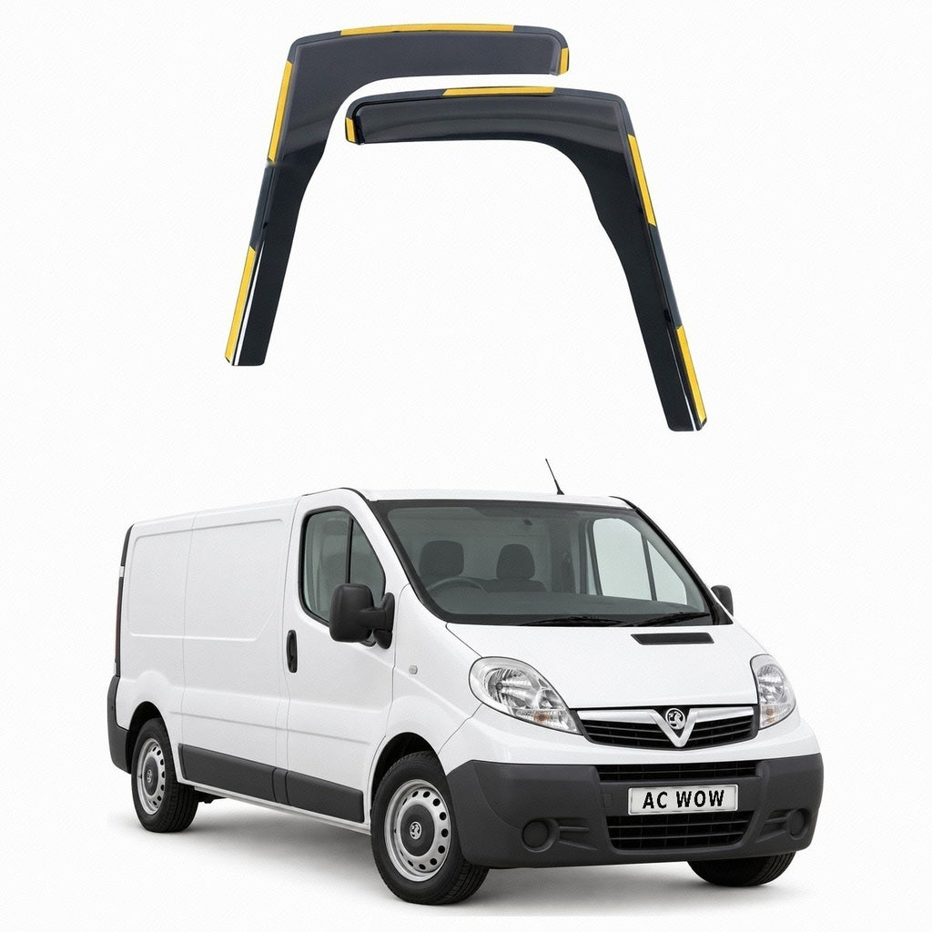 In-channel wind deflectors for Vauxhall Vivaro A (Mk1) 2001–2014 – AC Wow Shop