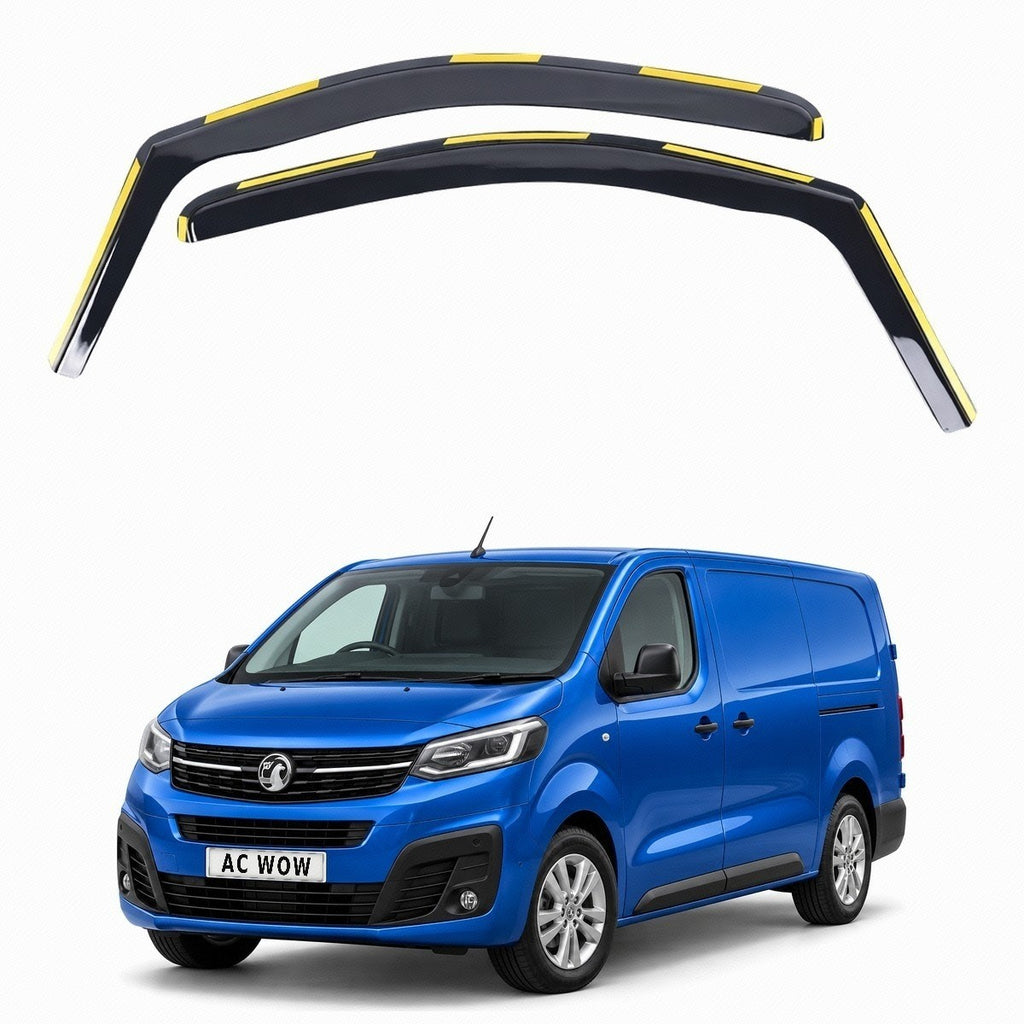 In-channel wind deflectors for Vauxhall Vivaro C (Mk3) 2019–2026 – AC Wow Shop