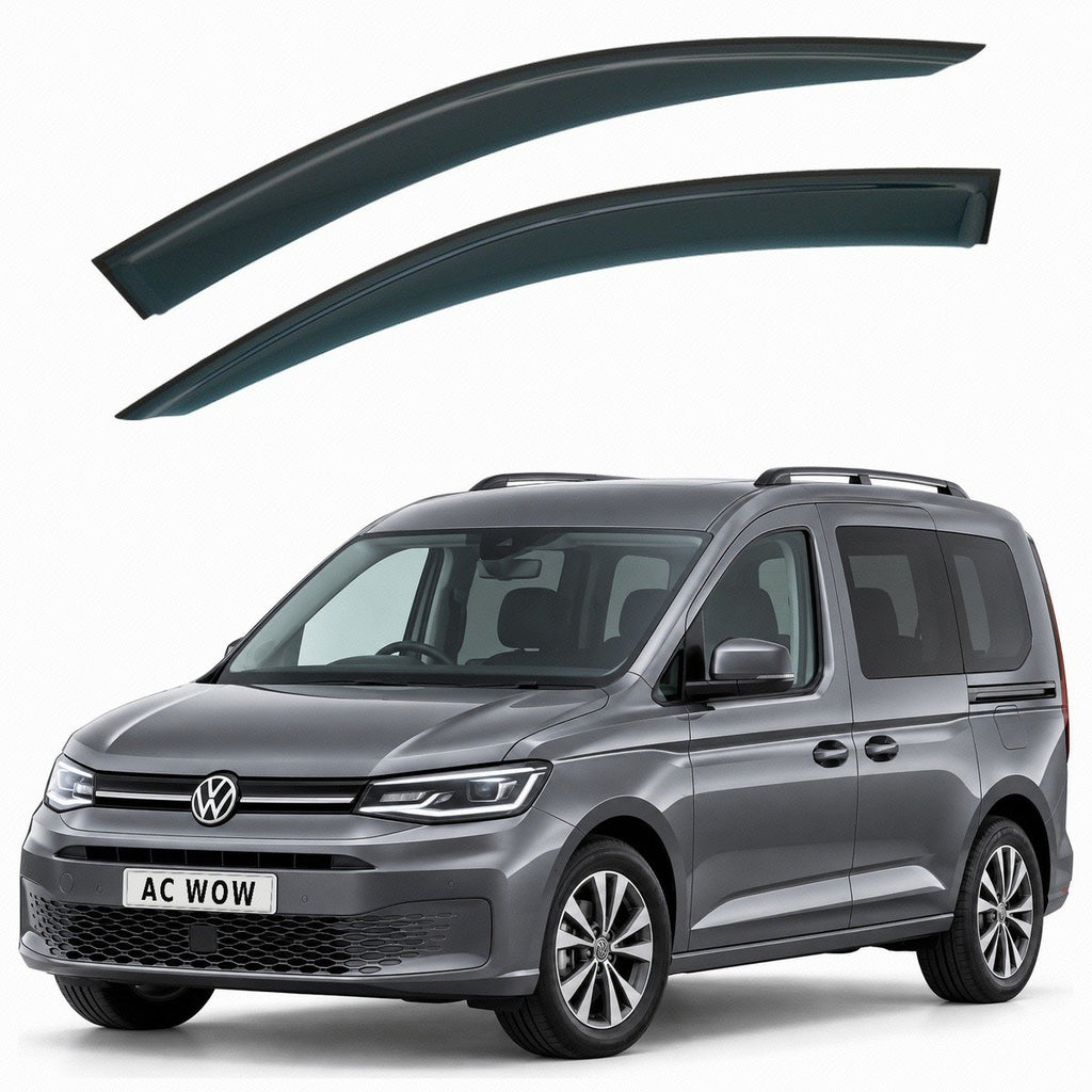 Stick-on wind deflectors for VW Caddy Mk5 2020–2026 – AC Wow Shop