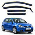 In-channel wind deflectors for VW Golf 5 Mk5 Hatchback 2003–2009 – AC Wow Shop