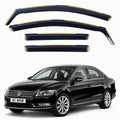 In-channel wind deflectors for VW Passat B6 / B7 Saloon 2004–2015 – AC Wow Shop
