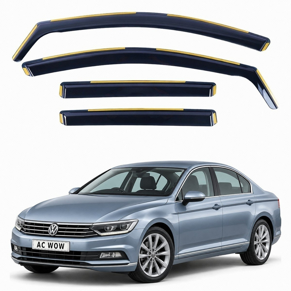 In-channel wind deflectors for VW Passat B8 Saloon 2014–2022 – AC Wow Shop
