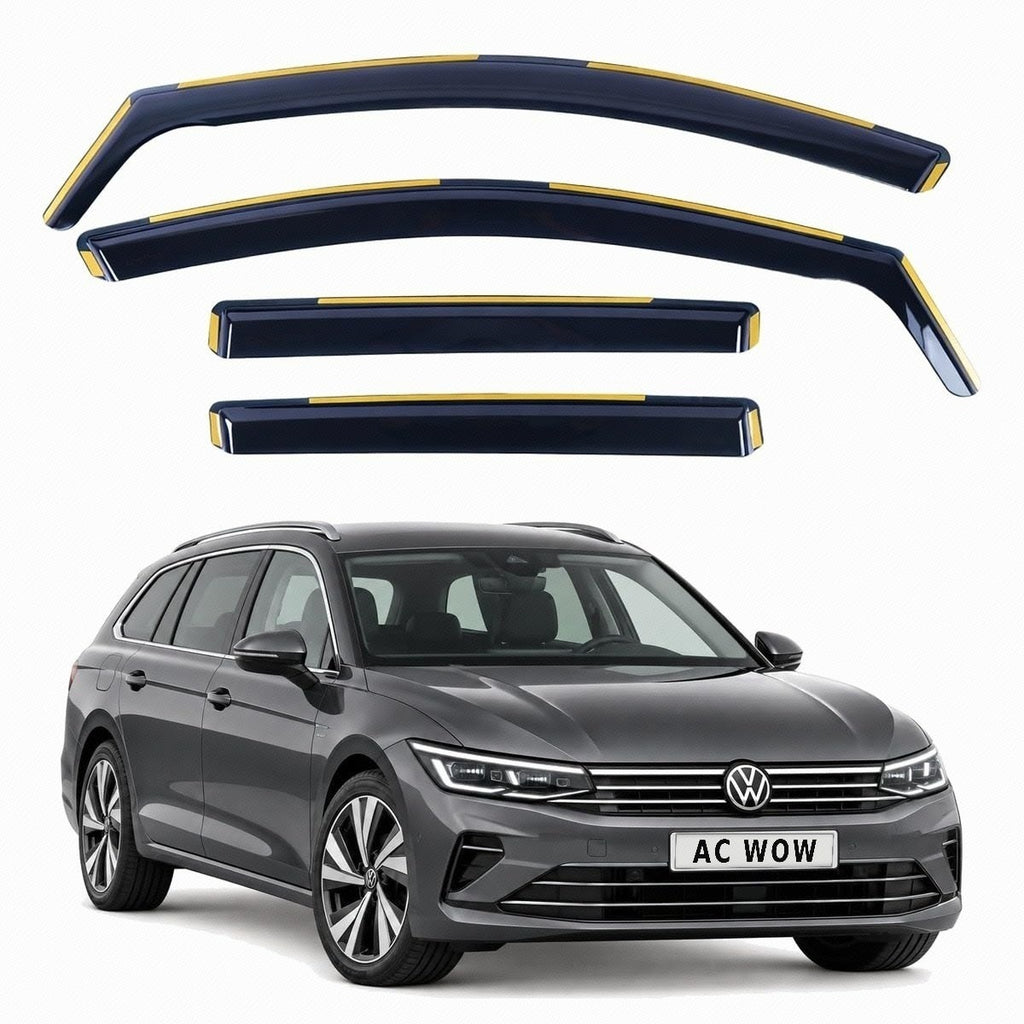 In-channel wind deflectors for VW Passat B9 Estate / Variant 2024–2027 – AC Wow Shop