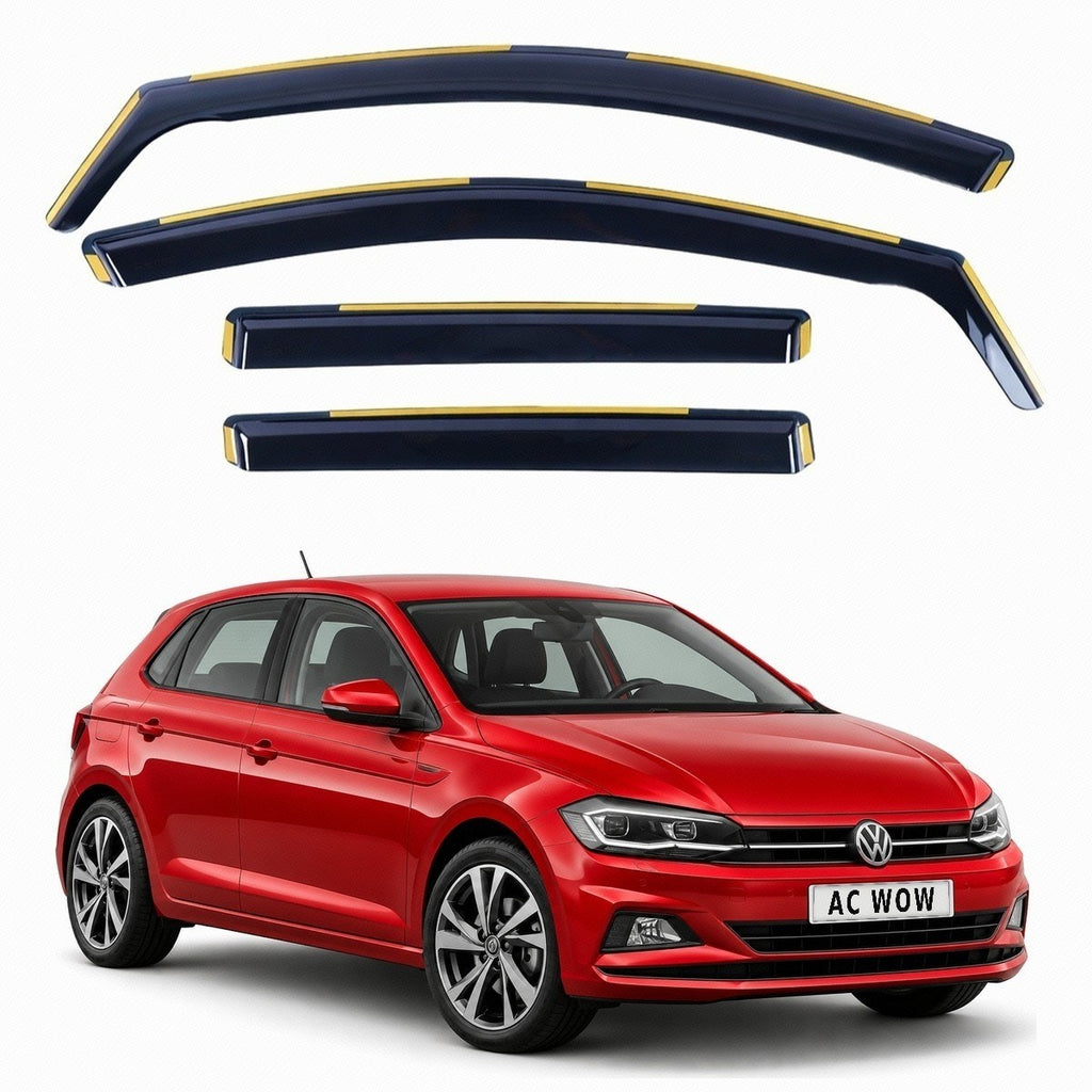 In-channel wind deflectors for VW Polo (Mk6) 2017–2025 – AC Wow Shop