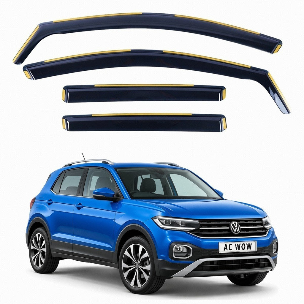 In-channel wind deflectors for VW T-Cross Mk1 (C1) 2018–2026 – AC Wow Shop