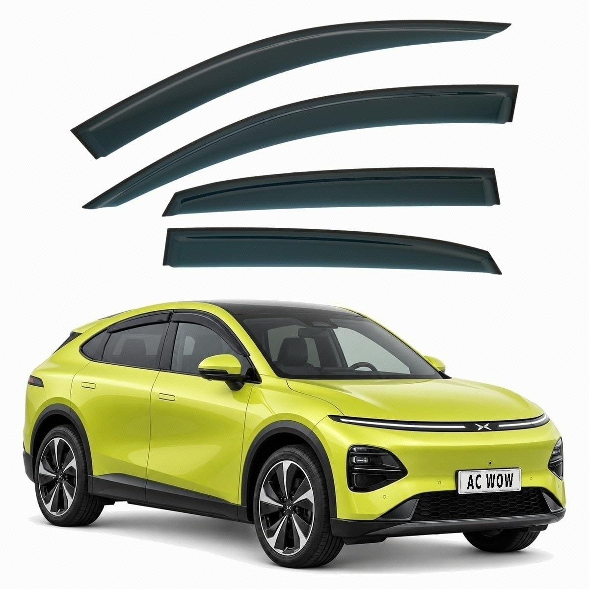 Stick-on wind deflectors for Xpeng G6 2023–2027 – AC Wow Shop